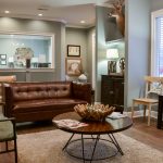 Office tour reception room 