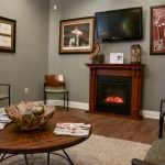Office tour reception room 