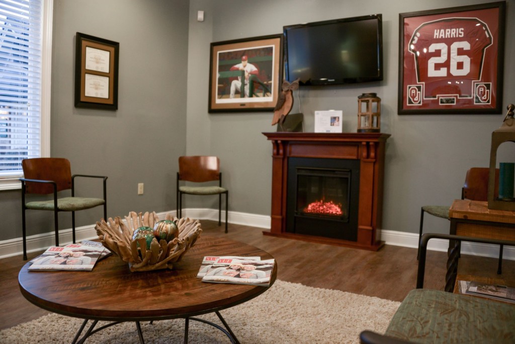 Office tour reception room 
