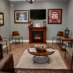 Office tour reception room 